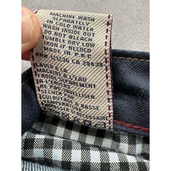 Cult of Individuality Bohemi Boot Cut Jeans Womens Size 30 distressed tall 33”L - Picture 6 of 16